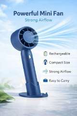 Mini Rechargeable Turbo Fan | Portable USB Handheld Fan