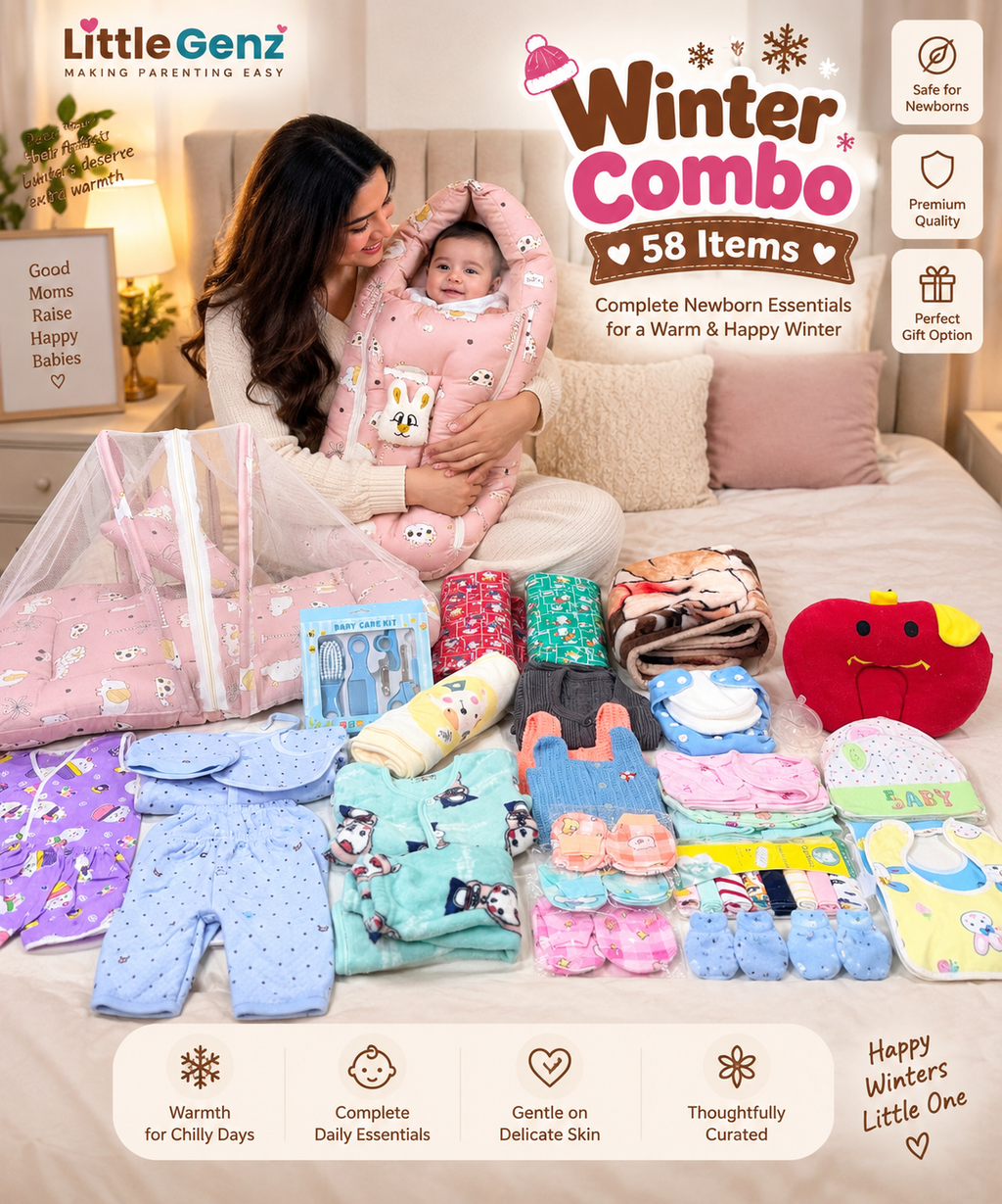 Winter Newborn Hospital Bag Essentials Kit | Little Genz
