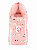 Little Genz premium 3-in-1 baby sleeping bag in Blush Pink for 0-12 months