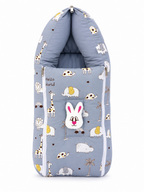 Little Genz premium 3-in-1 baby sleeping bag in Baby GREY for 0-12 months