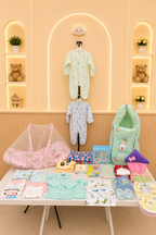 88 Items Summer Newborn Baby Essentials Combo Kit | Little Genz