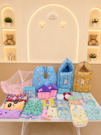 132 Items Twin Baby Summer Newborn Essentials Combo Kit | Little Genz