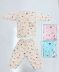 100% Pure Cotton Full Sleeve T-Shirt & Pyjama Set